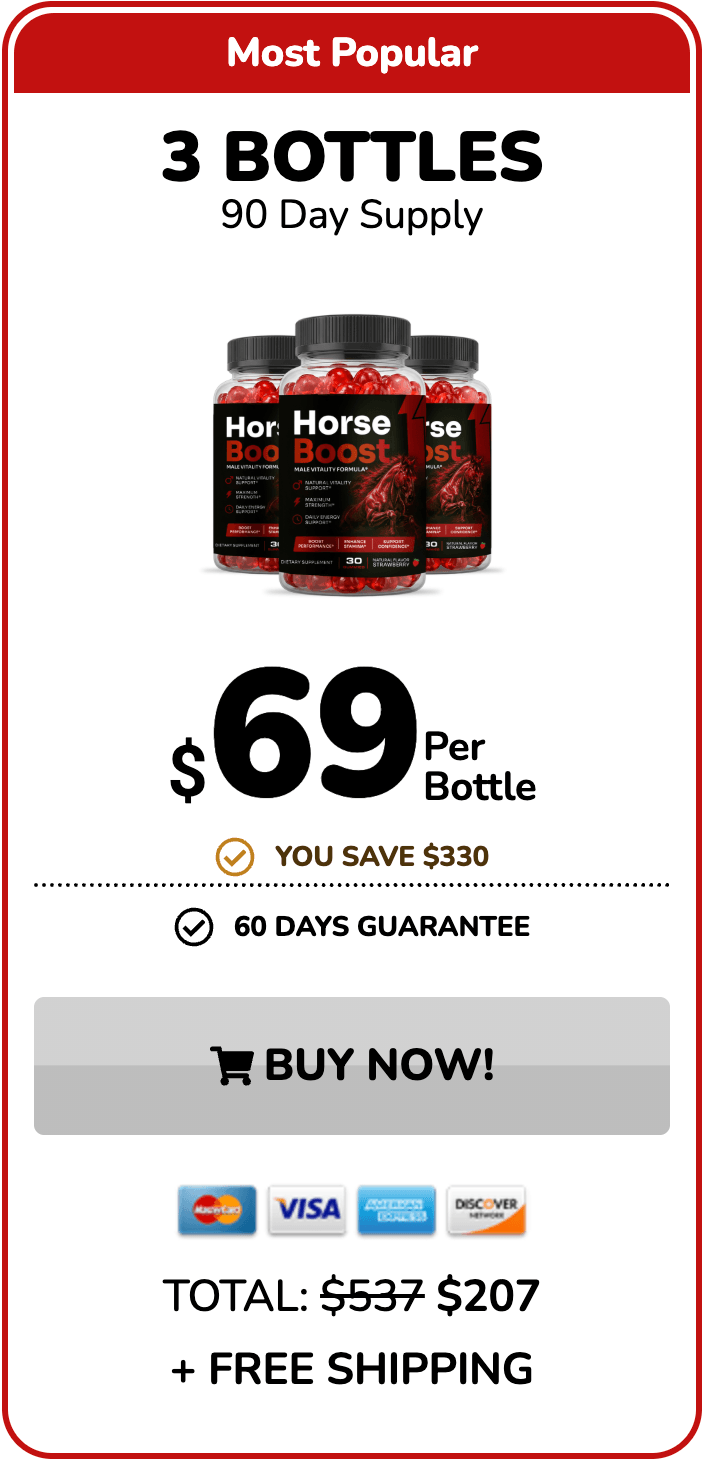 horse boost buy now 3 bottles